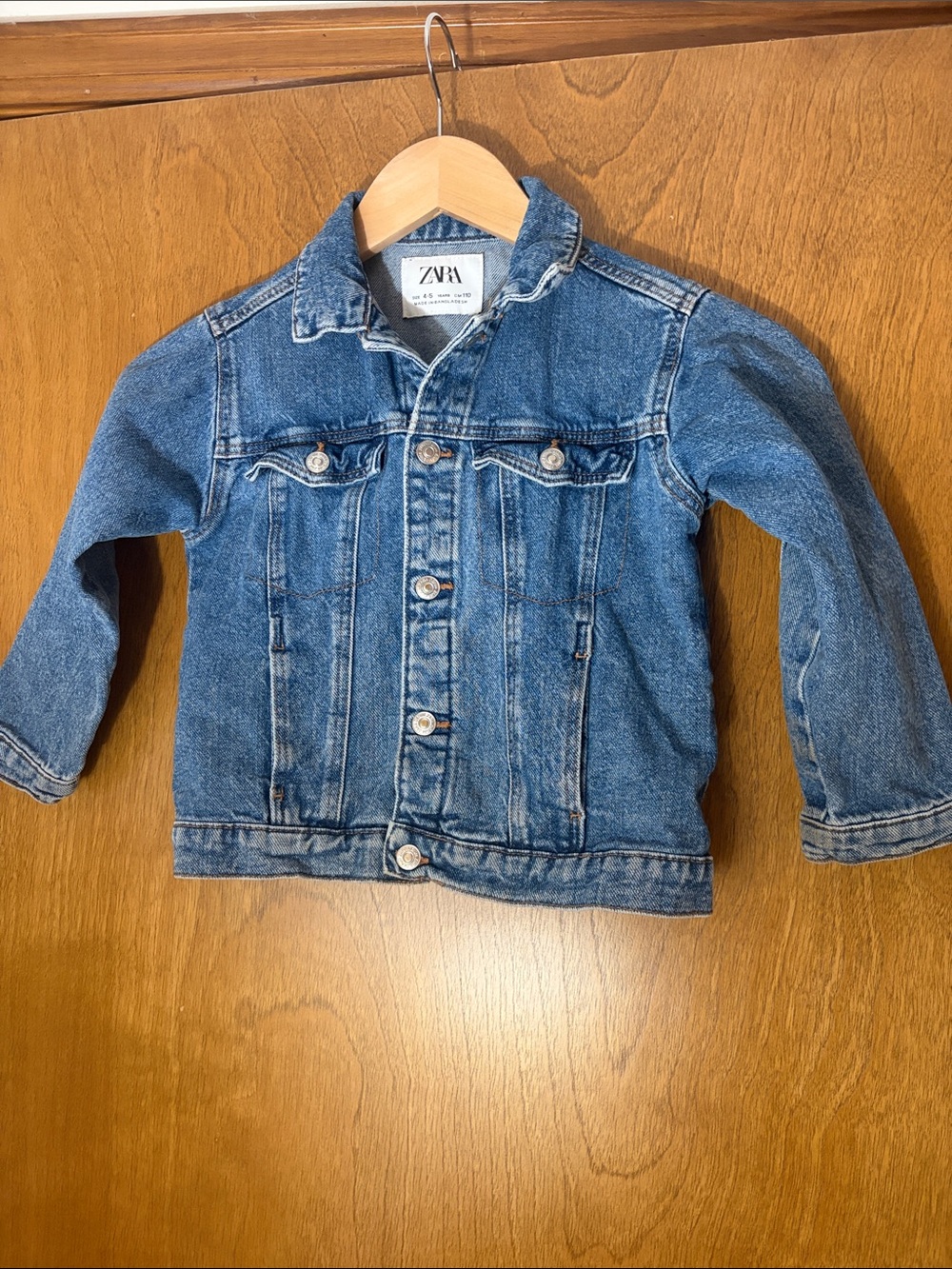 Zara // kids denim jacket